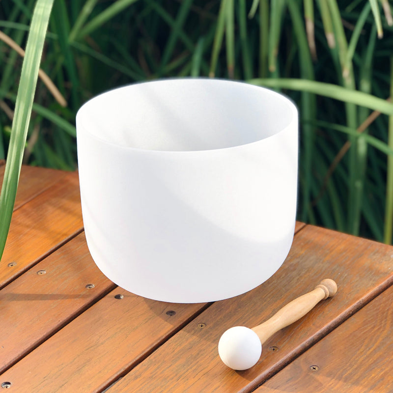 SHARP NOTE F# | 9" Crystal Singing Bowl